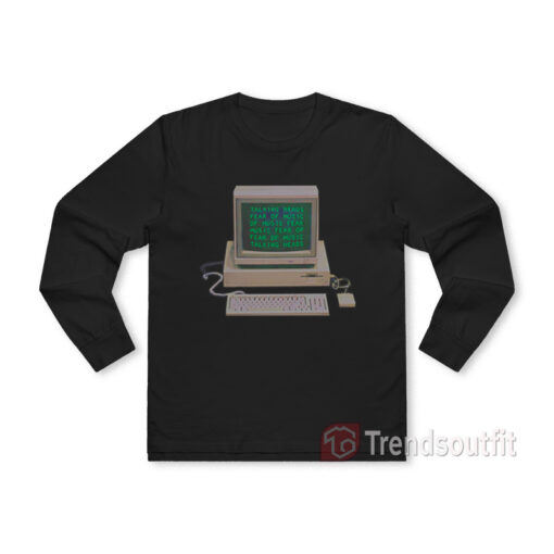 Talking Heads Fear Of Music Computer Long Sleeve