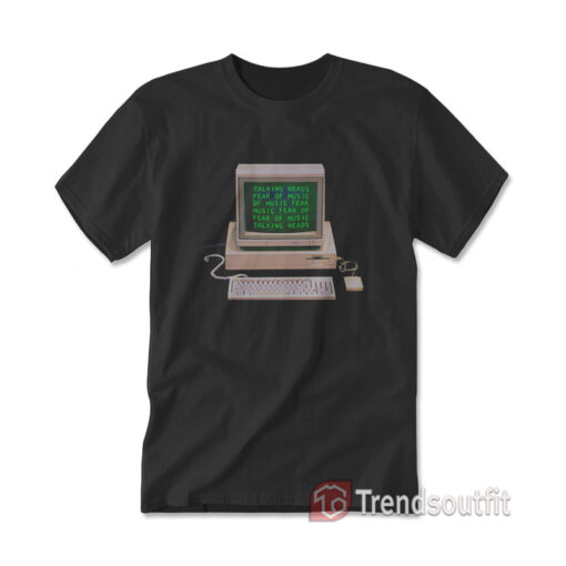 Talking Heads Fear Of Music Computer T-shirt