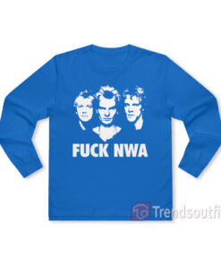 The Police Fuck NWA Long Sleeve Shirt