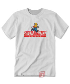 The Simpsons Super Nintendo Chalmers T-shirt