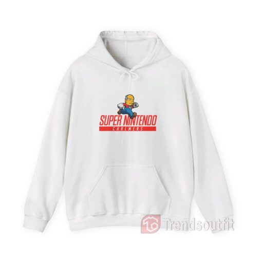 The Simpsons Super Nintendo Chalmers Hoodie