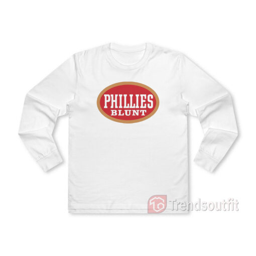 Vintage Phillies Blunt Logo Long Sleeve Shirt