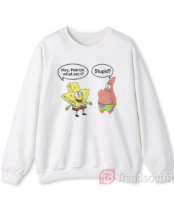 Spongebob and Patrick Texas Stupid Sweatshirt