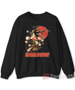 Sonic The Hedgehog Shadow Sakura Boyfriend Sweatshirt