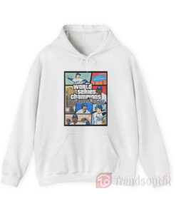 World Series Champions LA Dodgers Comic 2024 Hoodies