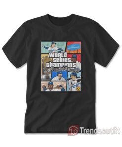 World Series Champions LA Dodgers Comic 2024 T-Shirt